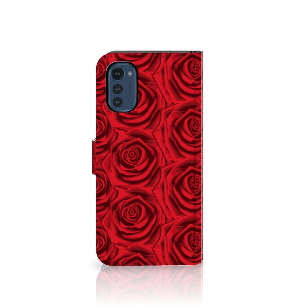 Motorola Moto E32 | Moto E32s Hoesje Red Roses