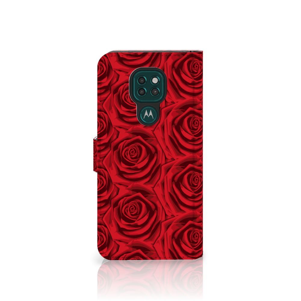 Motorola Moto G9 Play | E7 Plus Hoesje Red Roses