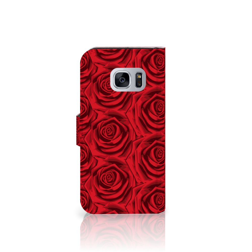Samsung Galaxy S7 Hoesje Red Roses