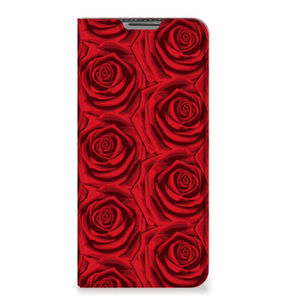 OPPO A73 5G Smart Cover Red Roses
