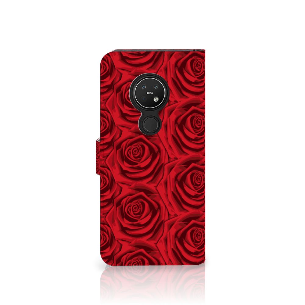 Nokia 7.2 | Nokia 6.2 Hoesje Red Roses