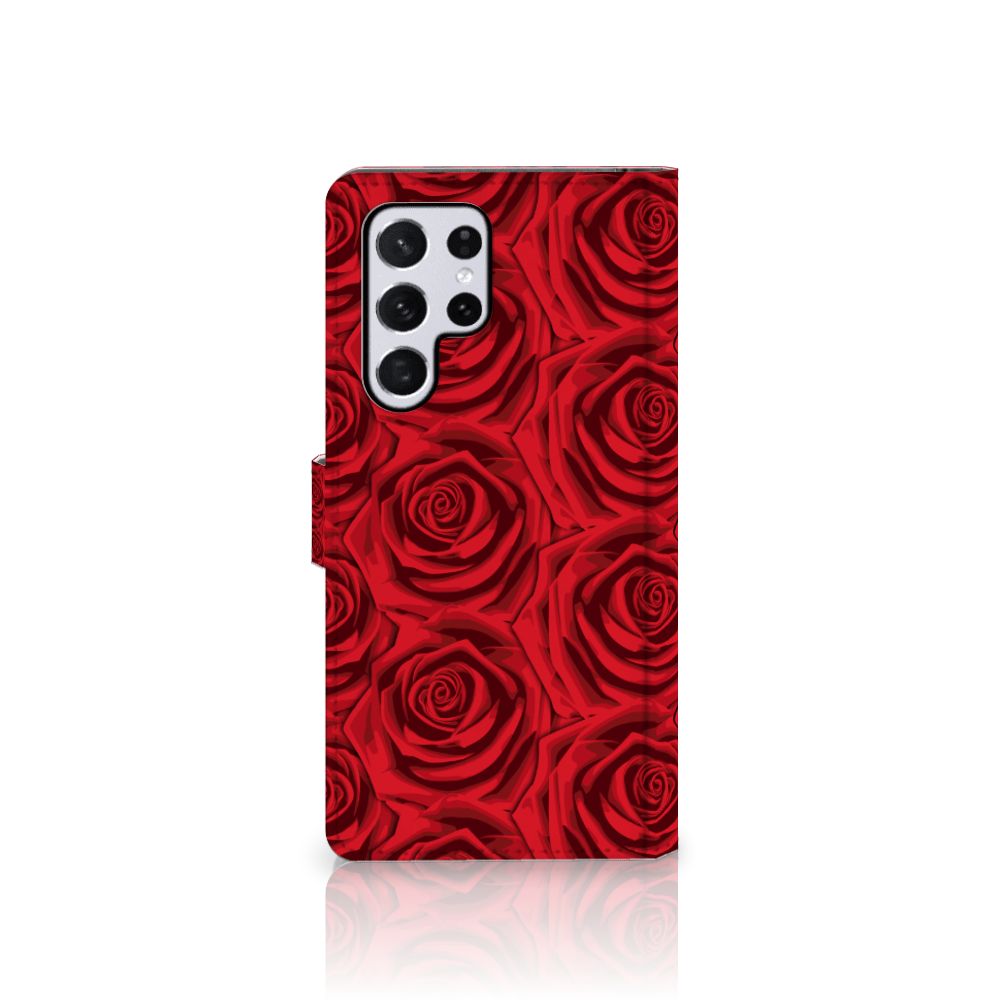 Samsung Galaxy S22 Ultra Hoesje Red Roses