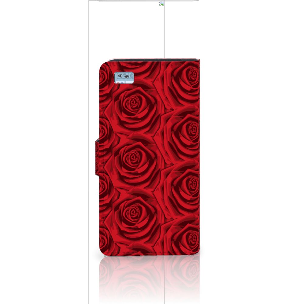 Huawei Ascend P8 Lite Hoesje Red Roses