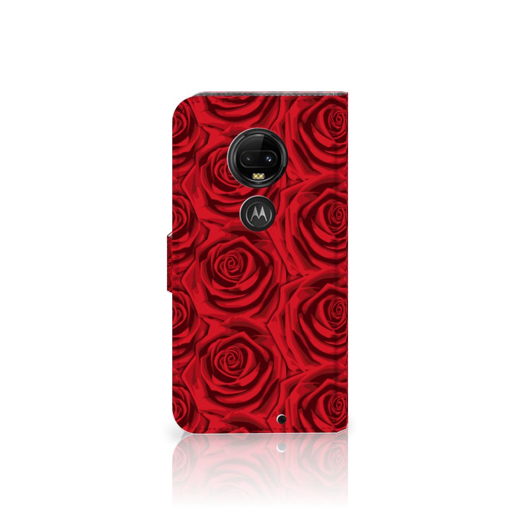 Motorola Moto G7 | G7 Plus Hoesje Red Roses