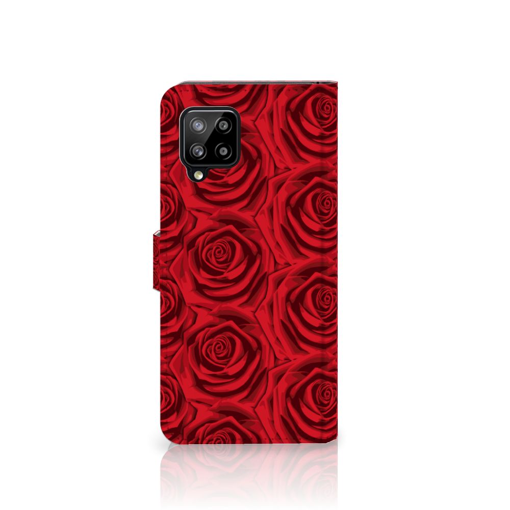 Samsung Galaxy A42 5G Hoesje Red Roses