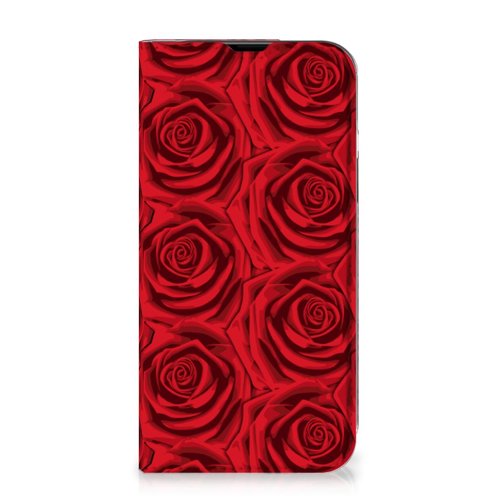 iPhone 14 Smart Cover Red Roses
