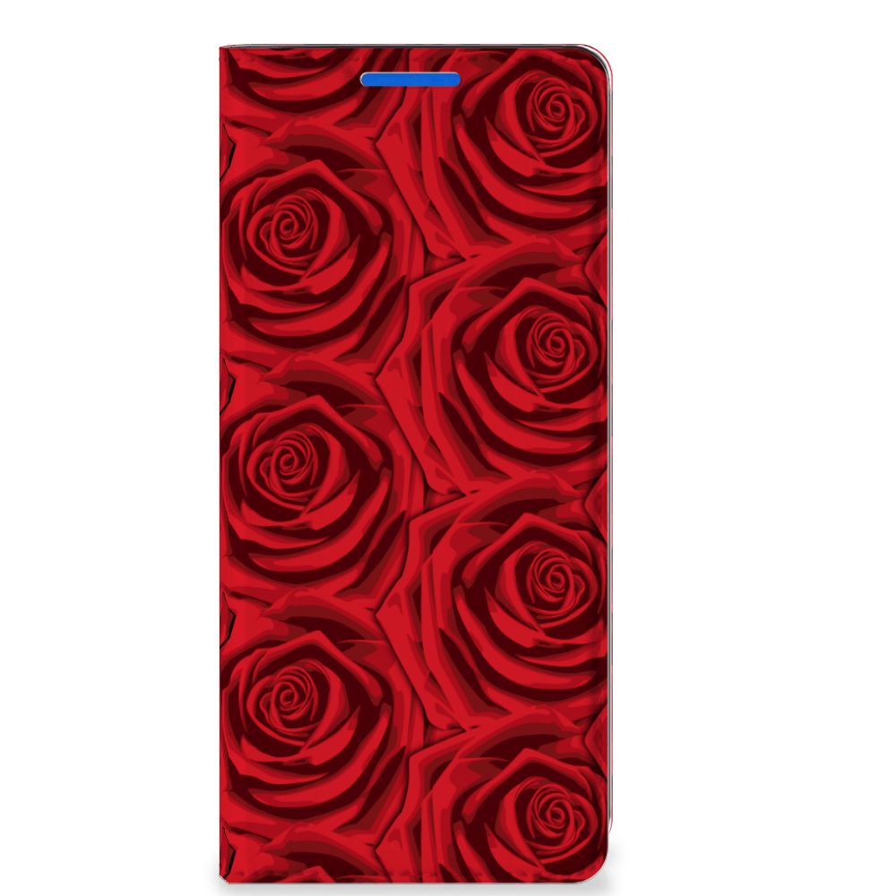 OPPO Reno 6 Pro Plus 5G Smart Cover Red Roses