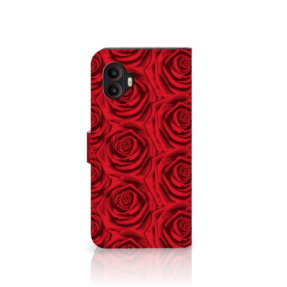 Samsung Galaxy Xcover 6 Pro Hoesje Red Roses