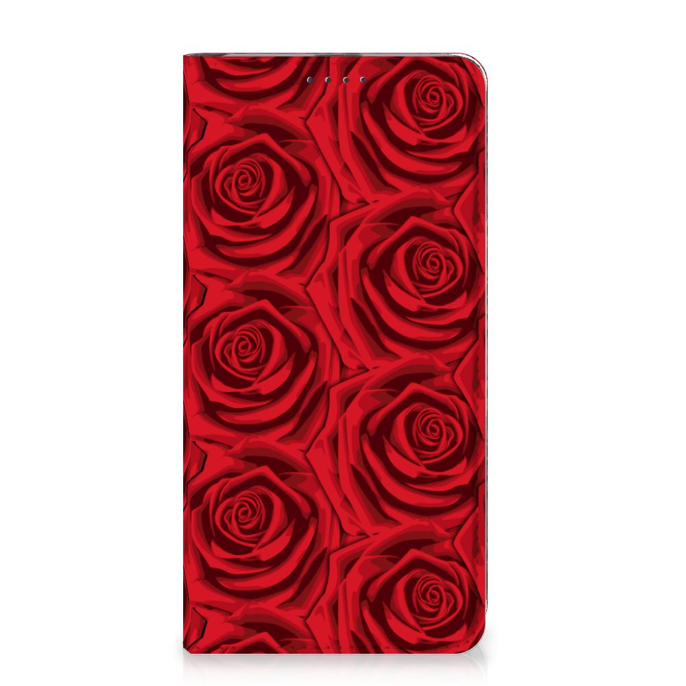 Samsung Galaxy A20e Smart Cover Red Roses