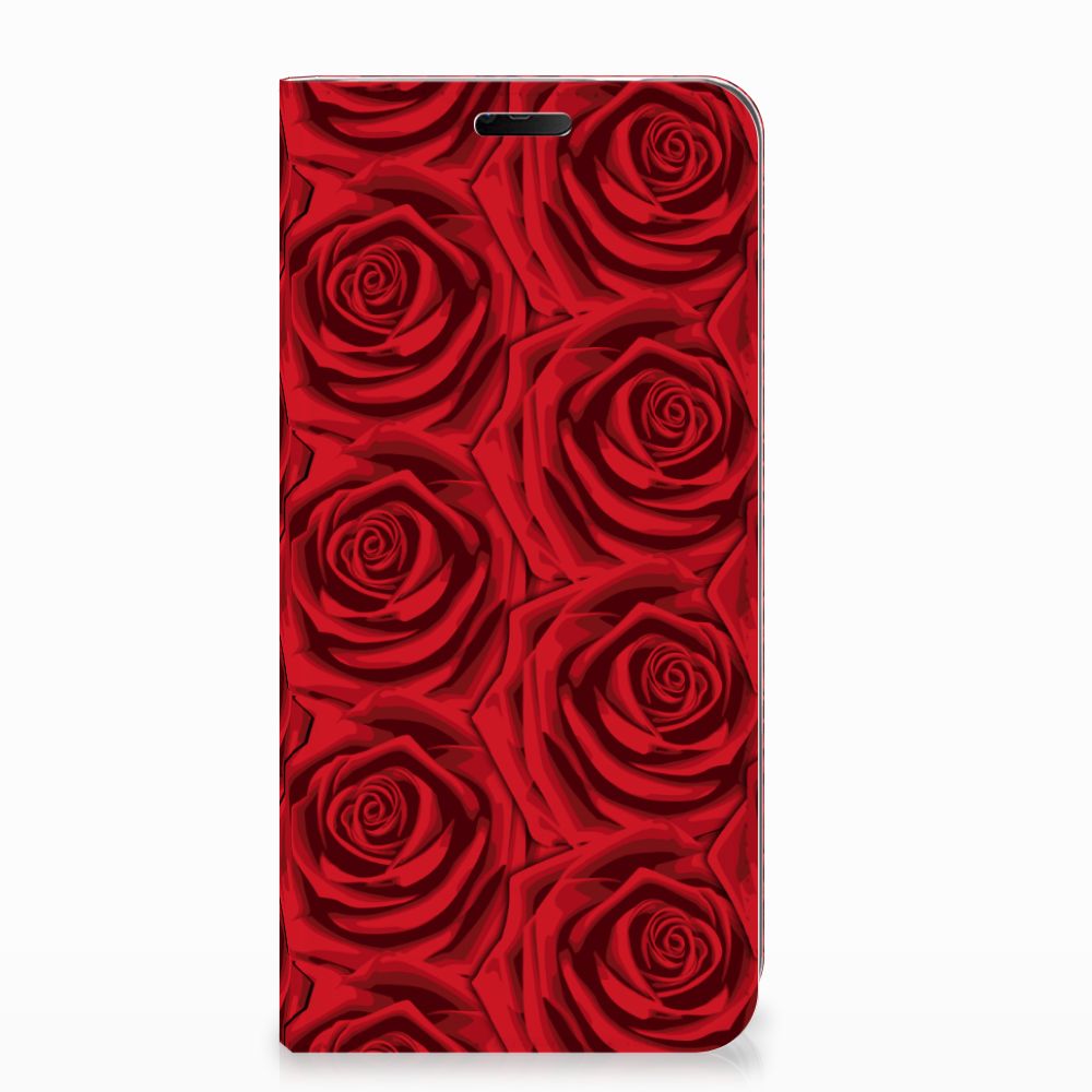 Nokia 7.1 (2018) Smart Cover Red Roses