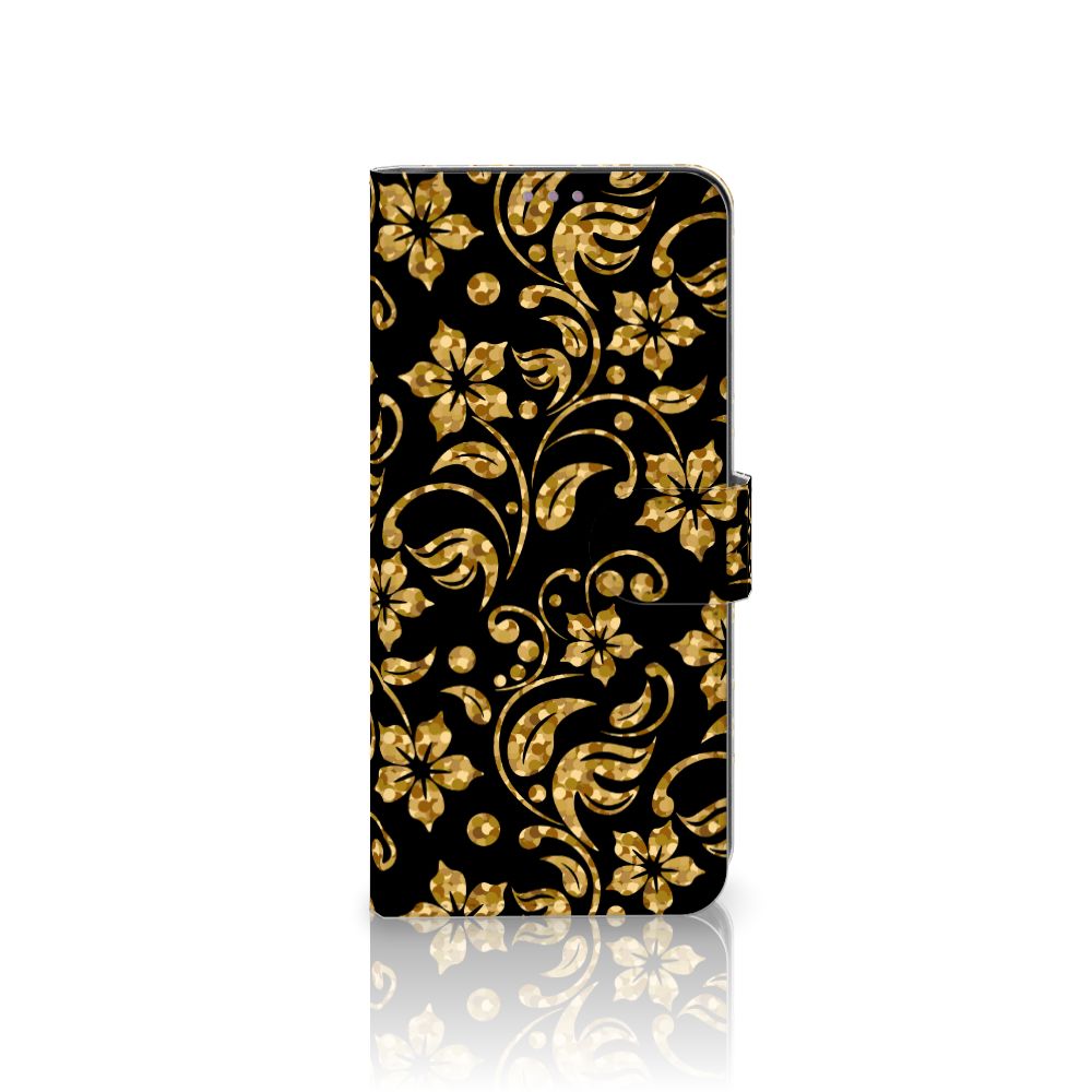 OnePlus 8T Hoesje Gouden Bloemen