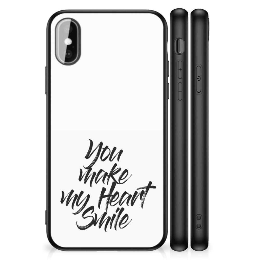 iPhone X | Xs Telefoon Hoesje met tekst Heart Smile