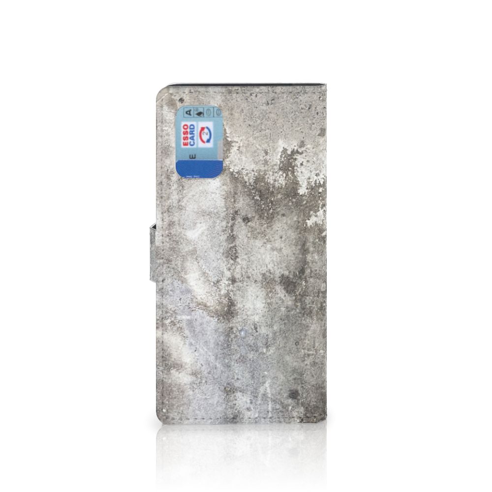 Samsung Galaxy A02s | M02s Bookcase Beton Print