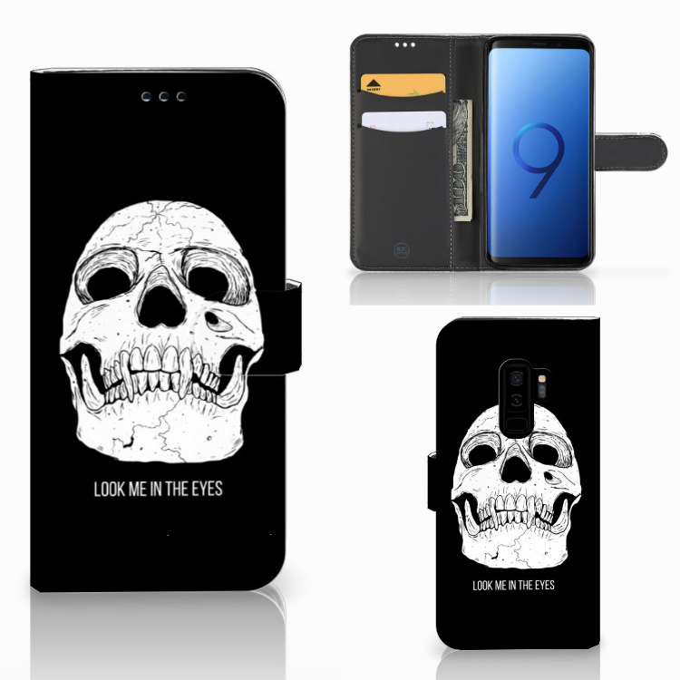 Telefoonhoesje met Naam Samsung Galaxy S9 Plus Skull Eyes