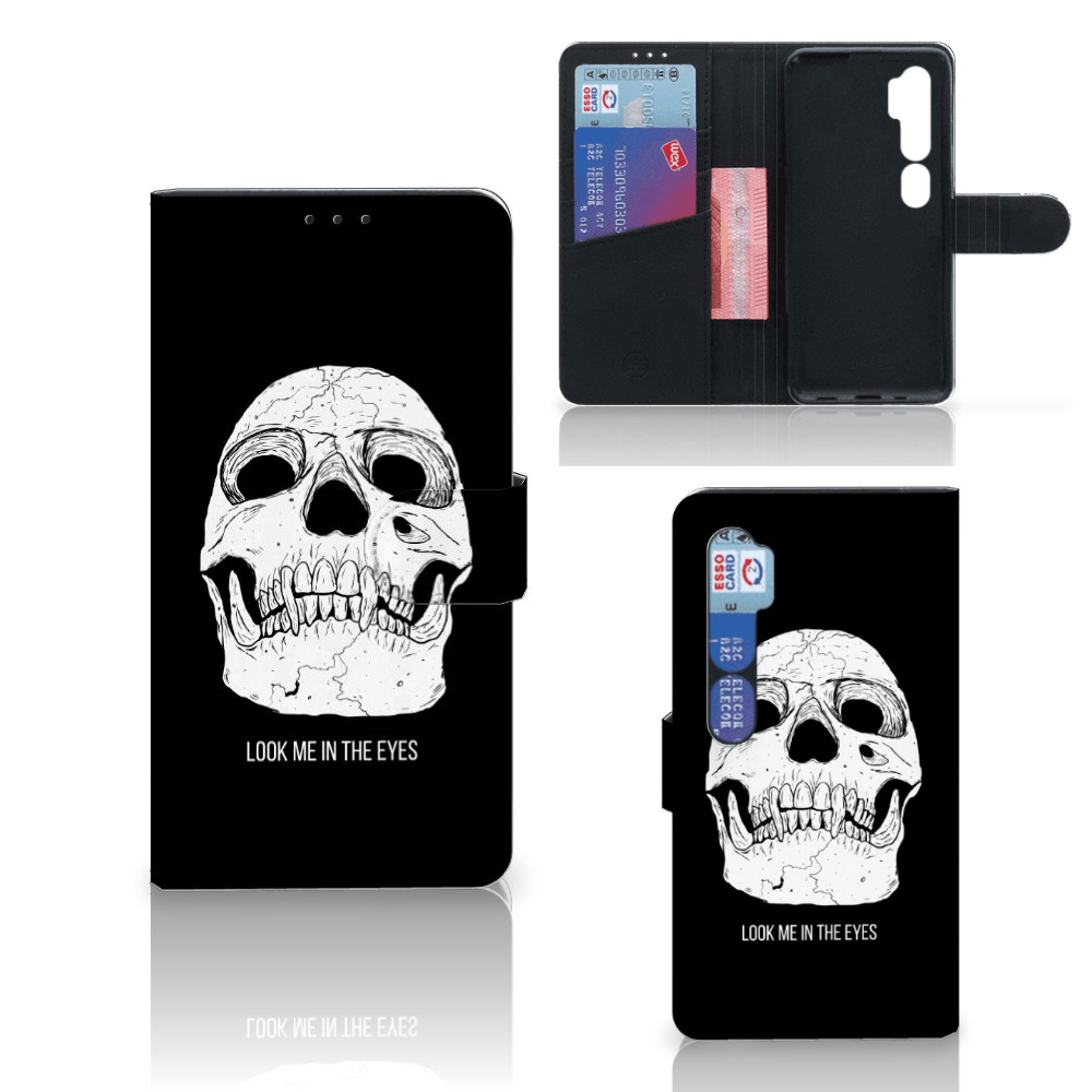 Telefoonhoesje met Naam Xiaomi Mi Note 10 Pro Skull Eyes