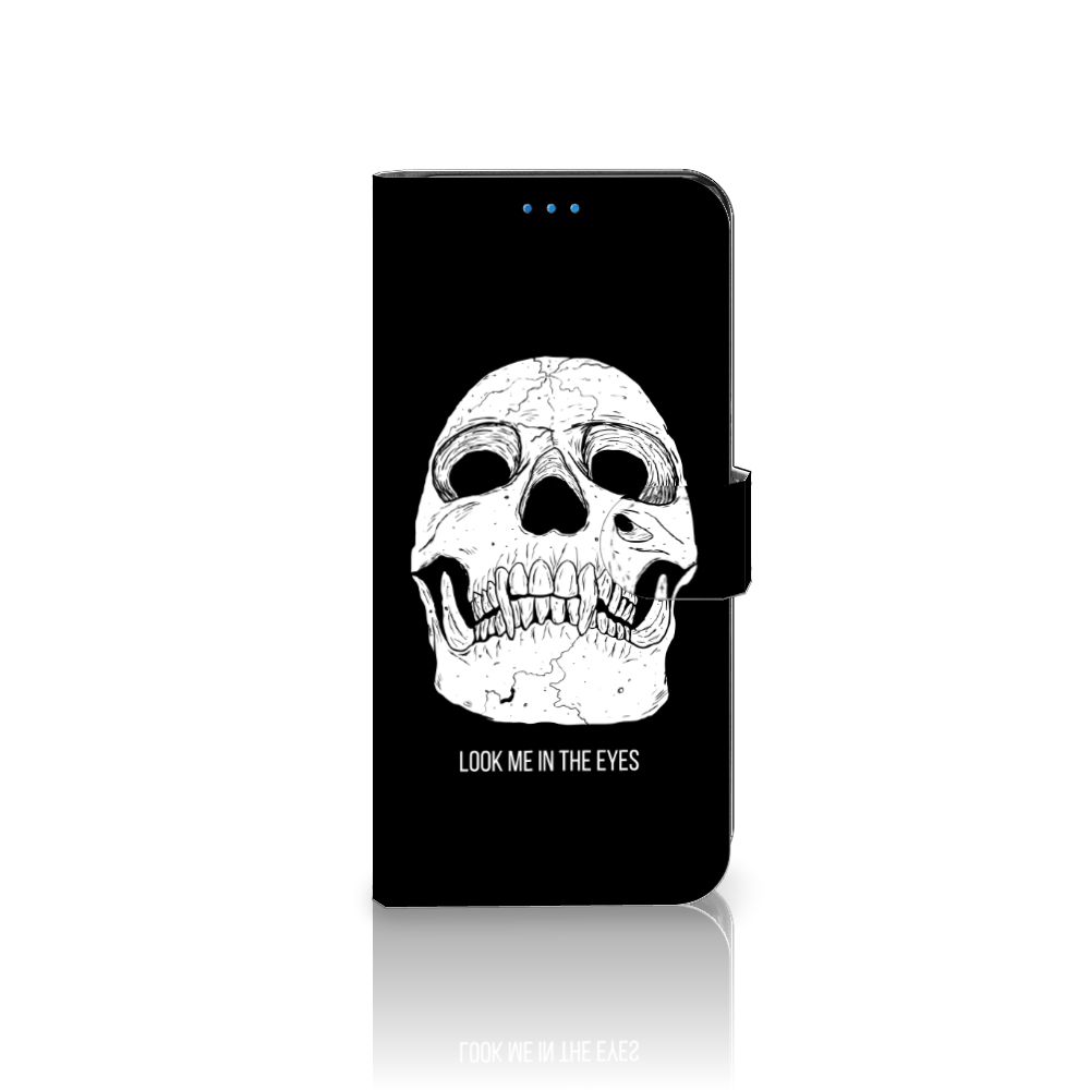 Telefoonhoesje met Naam Motorola Moto E32 | Moto E32s Skull Eyes