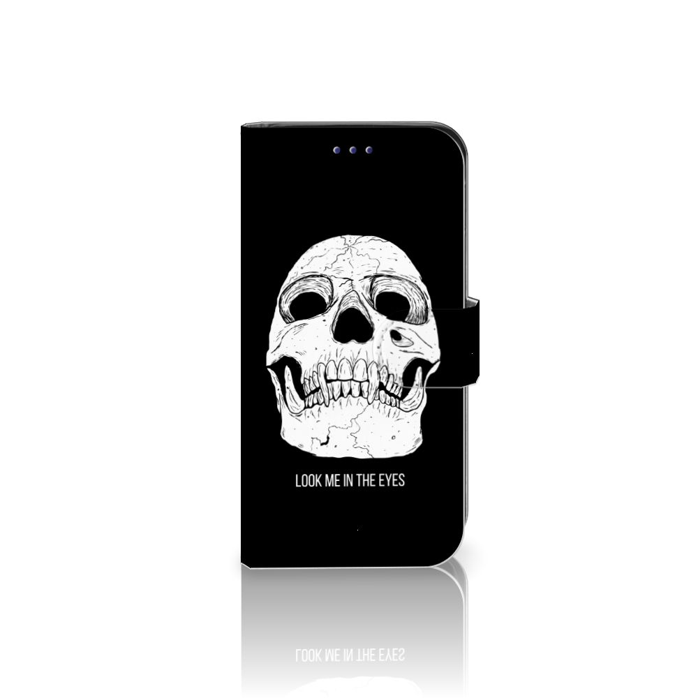 Telefoonhoesje met Naam Samsung Galaxy S10e Skull Eyes