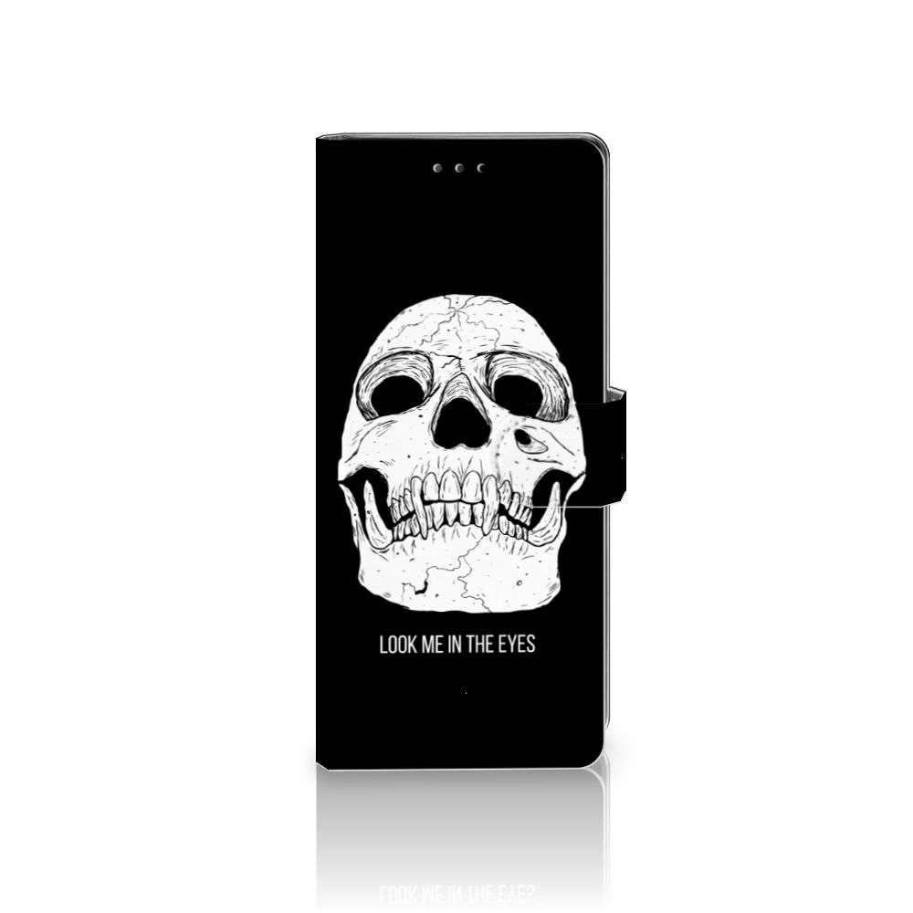 Telefoonhoesje met Naam Sony Xperia 10 Skull Eyes
