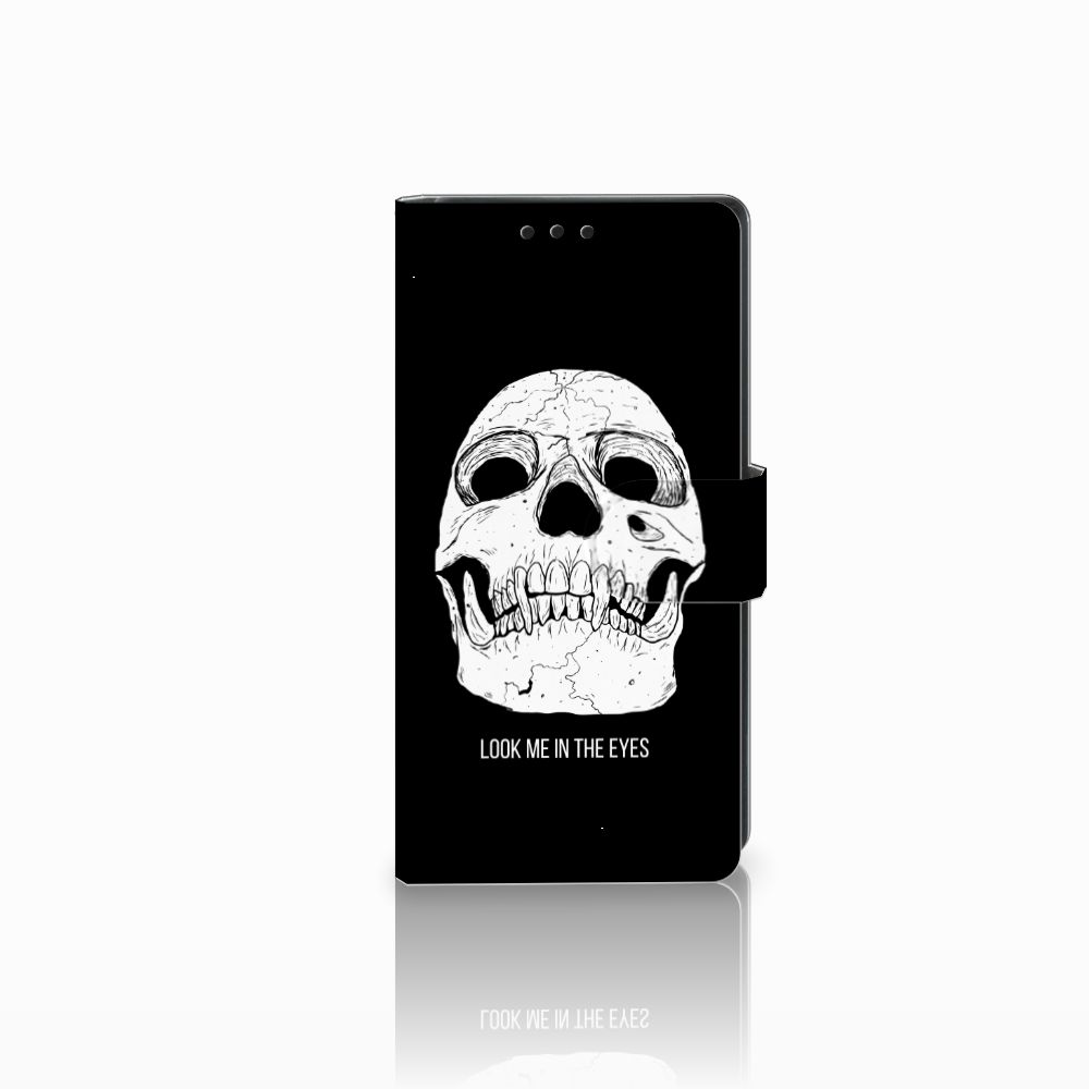 Telefoonhoesje met Naam Sony Xperia XA1 Skull Eyes