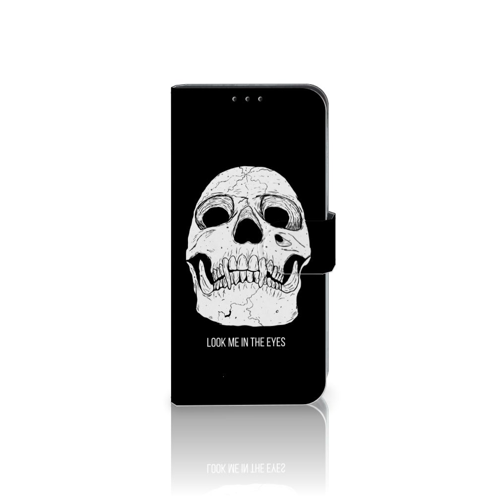 Telefoonhoesje met Naam Xiaomi Mi A3 Skull Eyes
