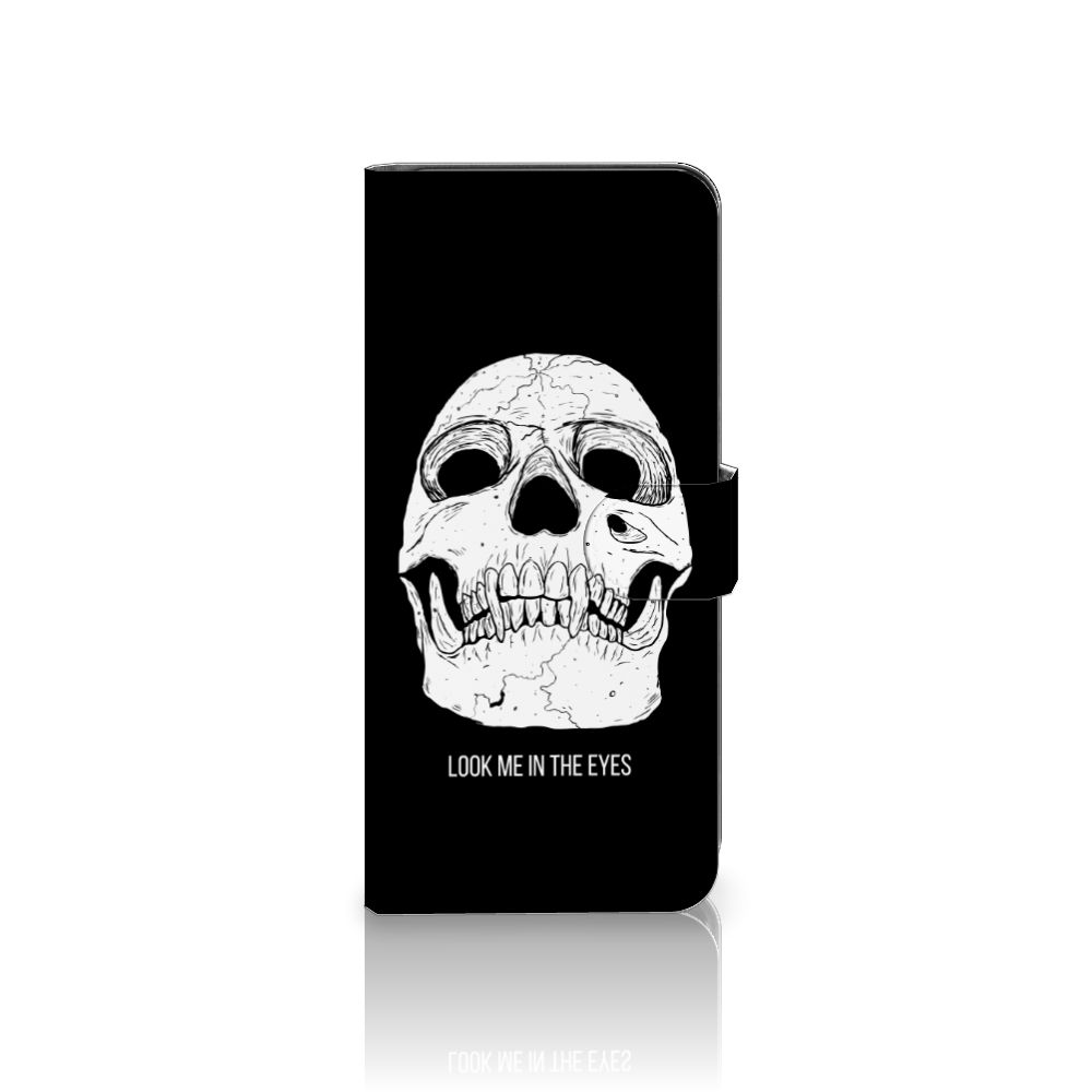 Telefoonhoesje met Naam Samsung Galaxy A53 Skull Eyes