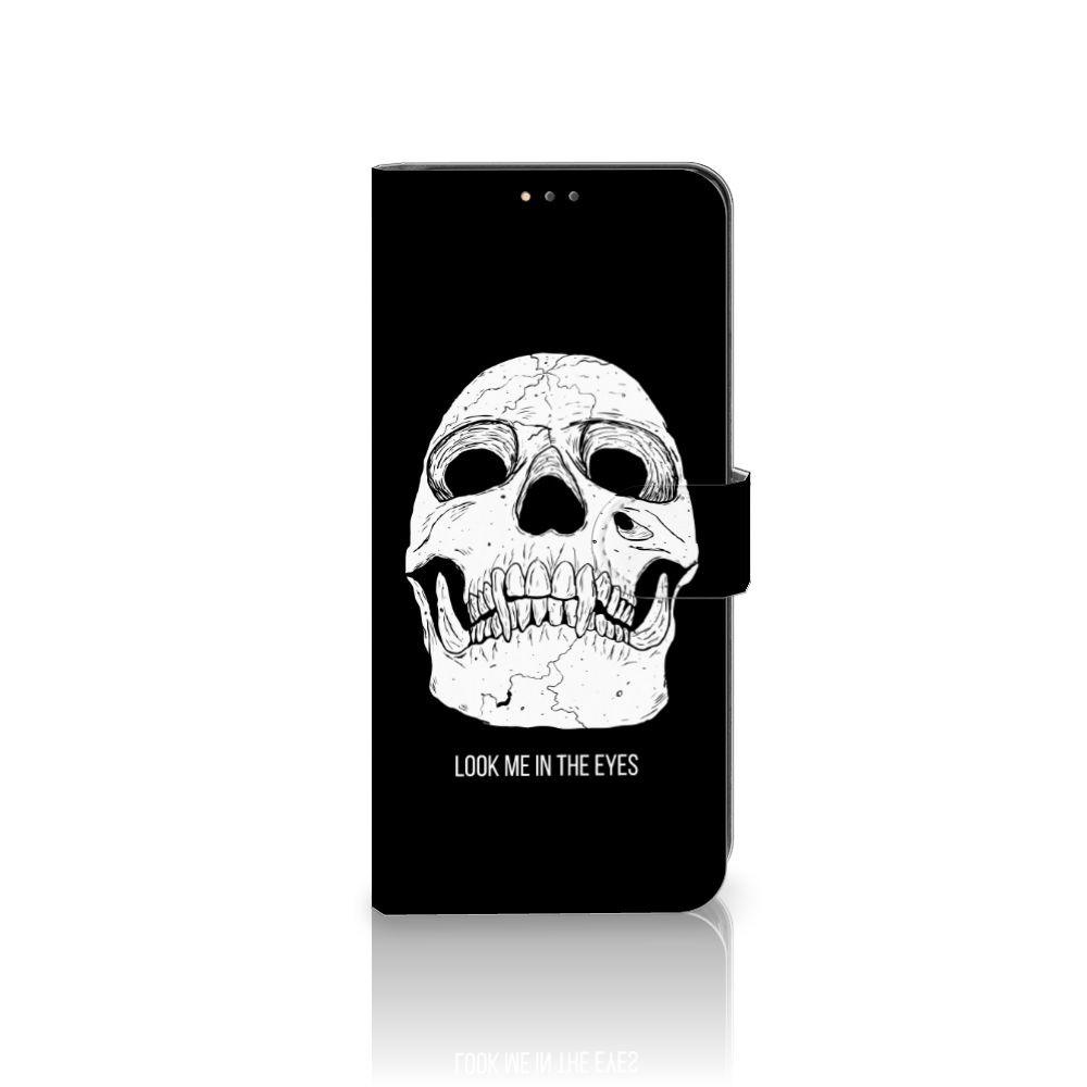 Telefoonhoesje met Naam Nokia 5.3 Skull Eyes