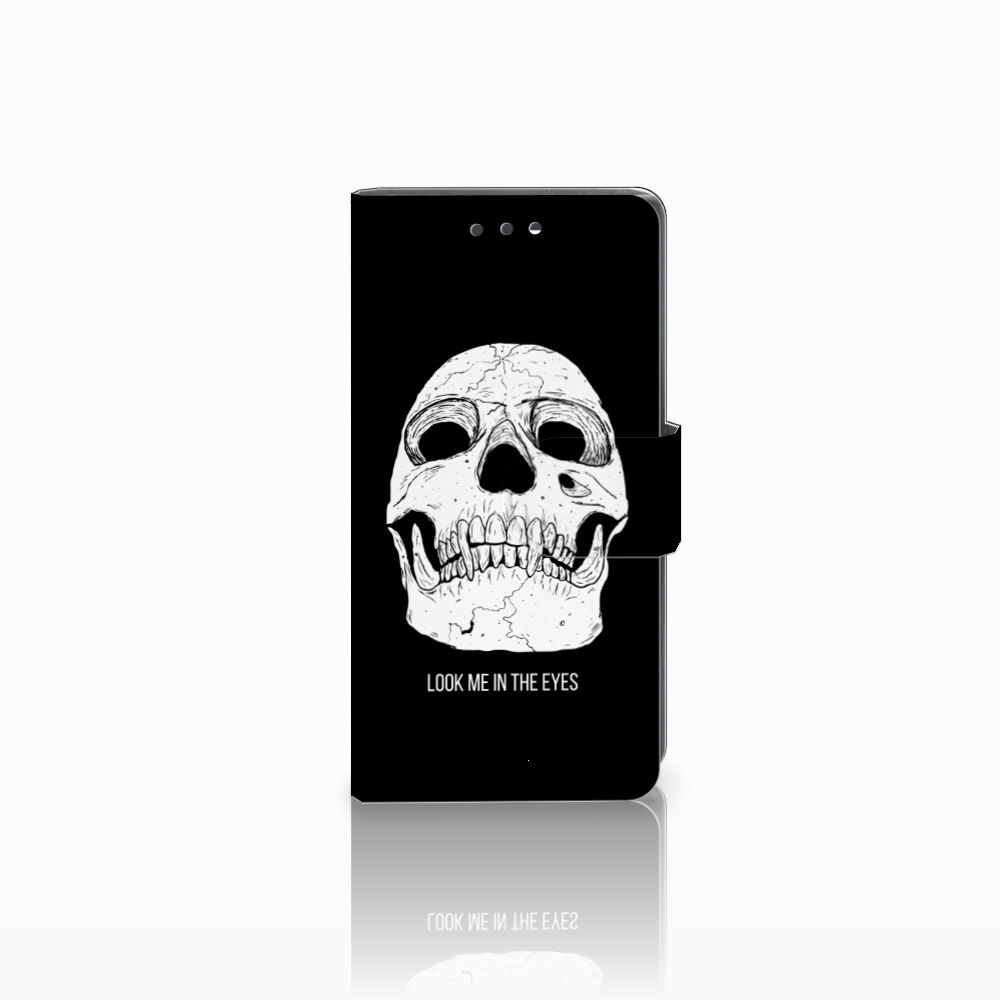 Telefoonhoesje met Naam Sony Xperia X Compact Skull Eyes