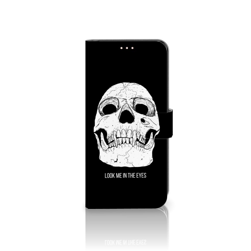 Telefoonhoesje met Naam Xiaomi Redmi Note 10S | 10 4G | Poco M5s Skull Eyes