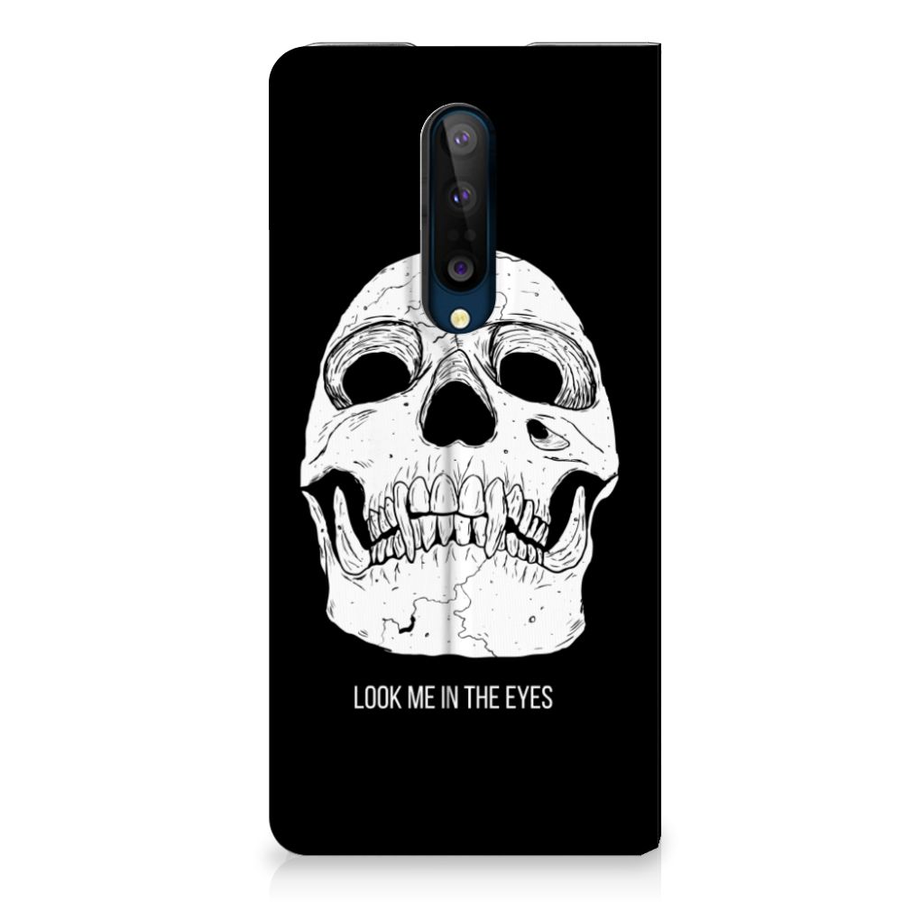 Mobiel BookCase OnePlus 8 Skull Eyes