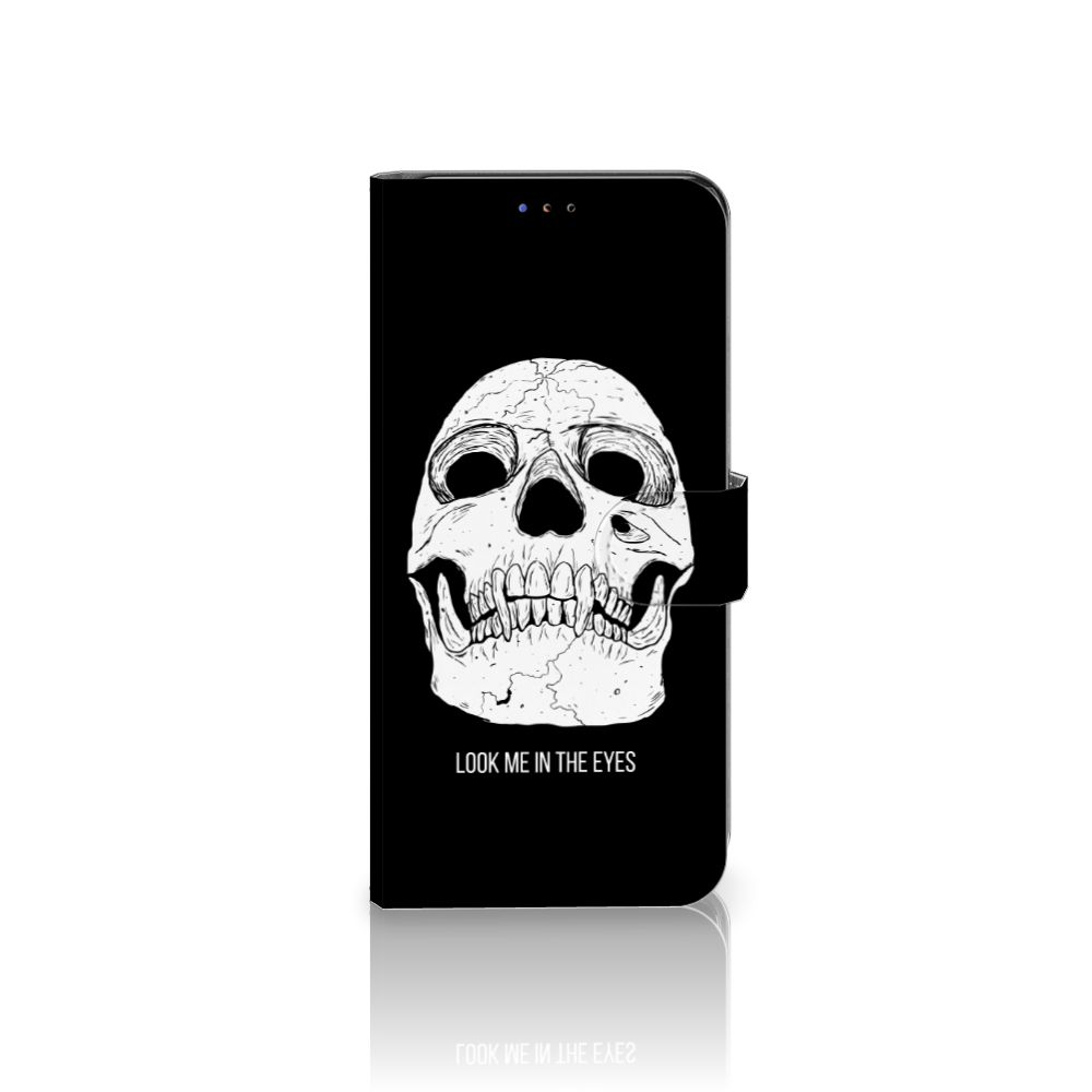 Telefoonhoesje met Naam Samsung Galaxy A20s Skull Eyes