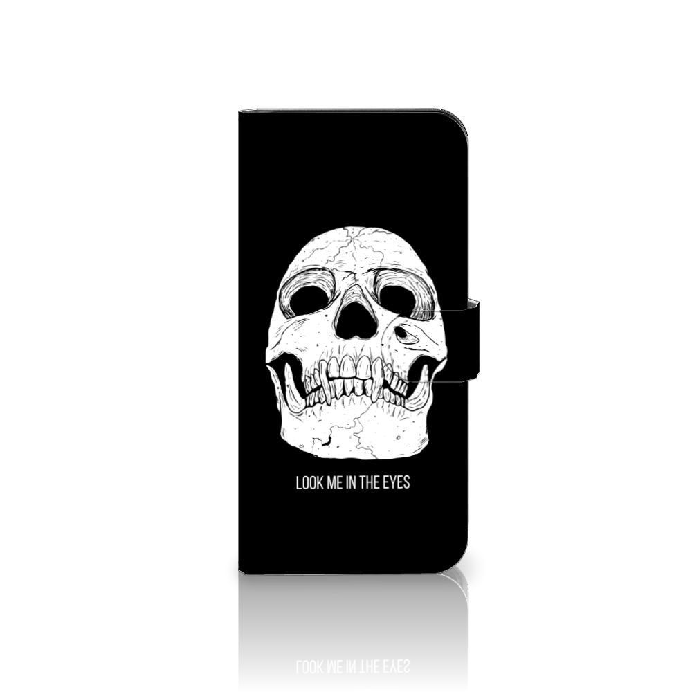 Telefoonhoesje met Naam Samsung Galaxy A04e Skull Eyes