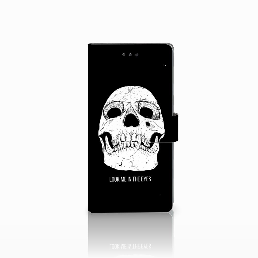 Telefoonhoesje met Naam Samsung Galaxy Note 8 Skull Eyes