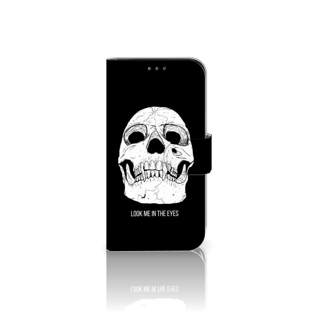 Telefoonhoesje met Naam Apple iPhone 12 Mini Skull Eyes