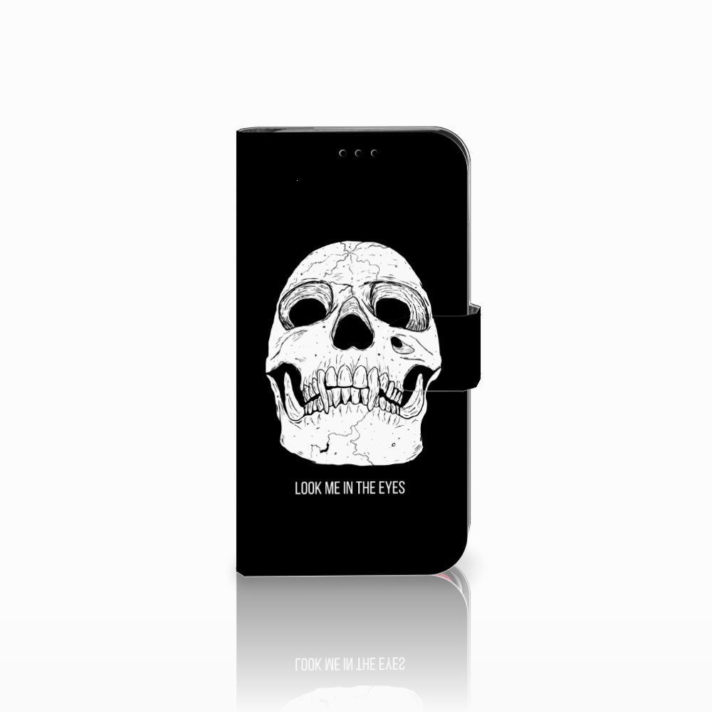 Telefoonhoesje met Naam Apple iPhone Xr Skull Eyes