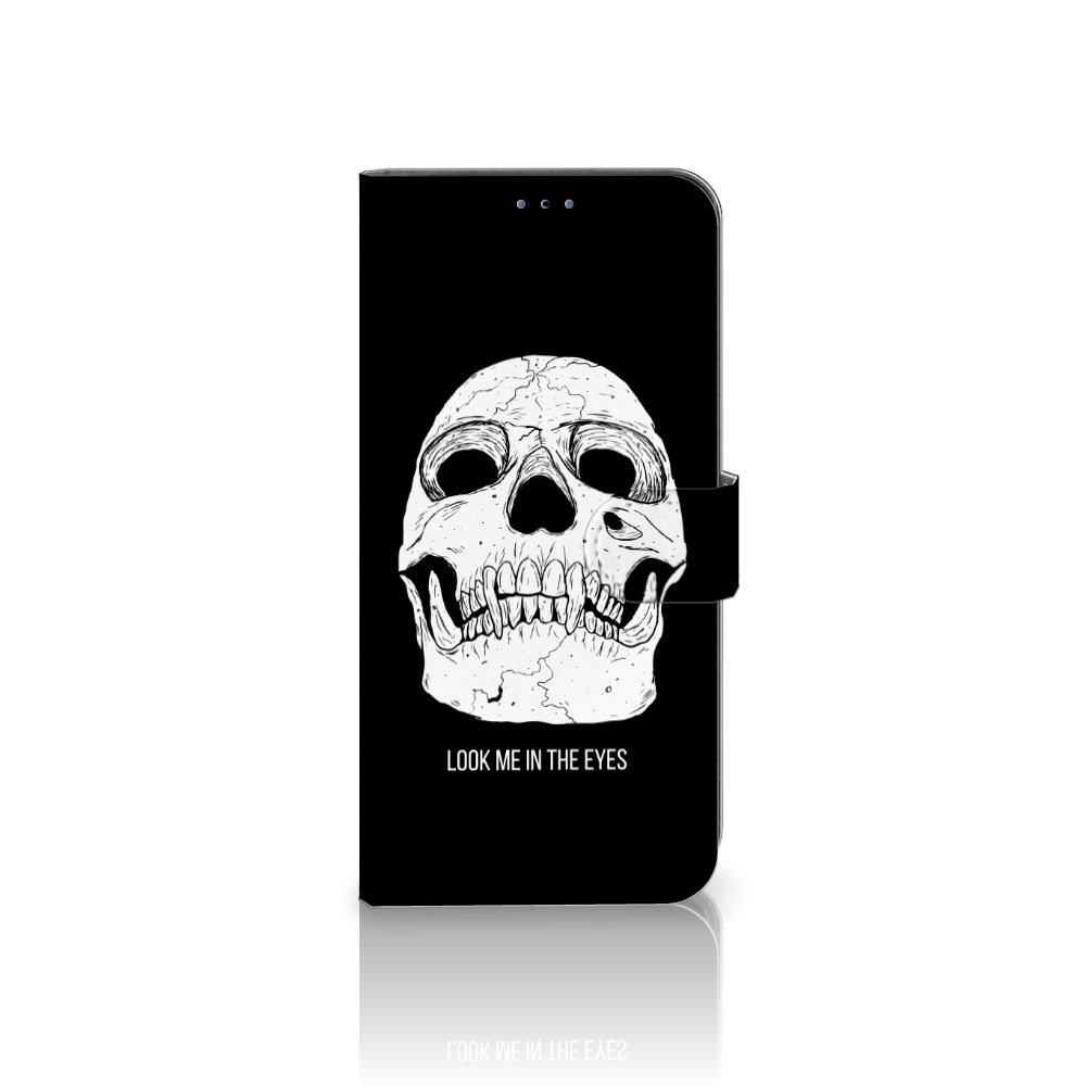 Telefoonhoesje met Naam Samsung Galaxy A03s Skull Eyes