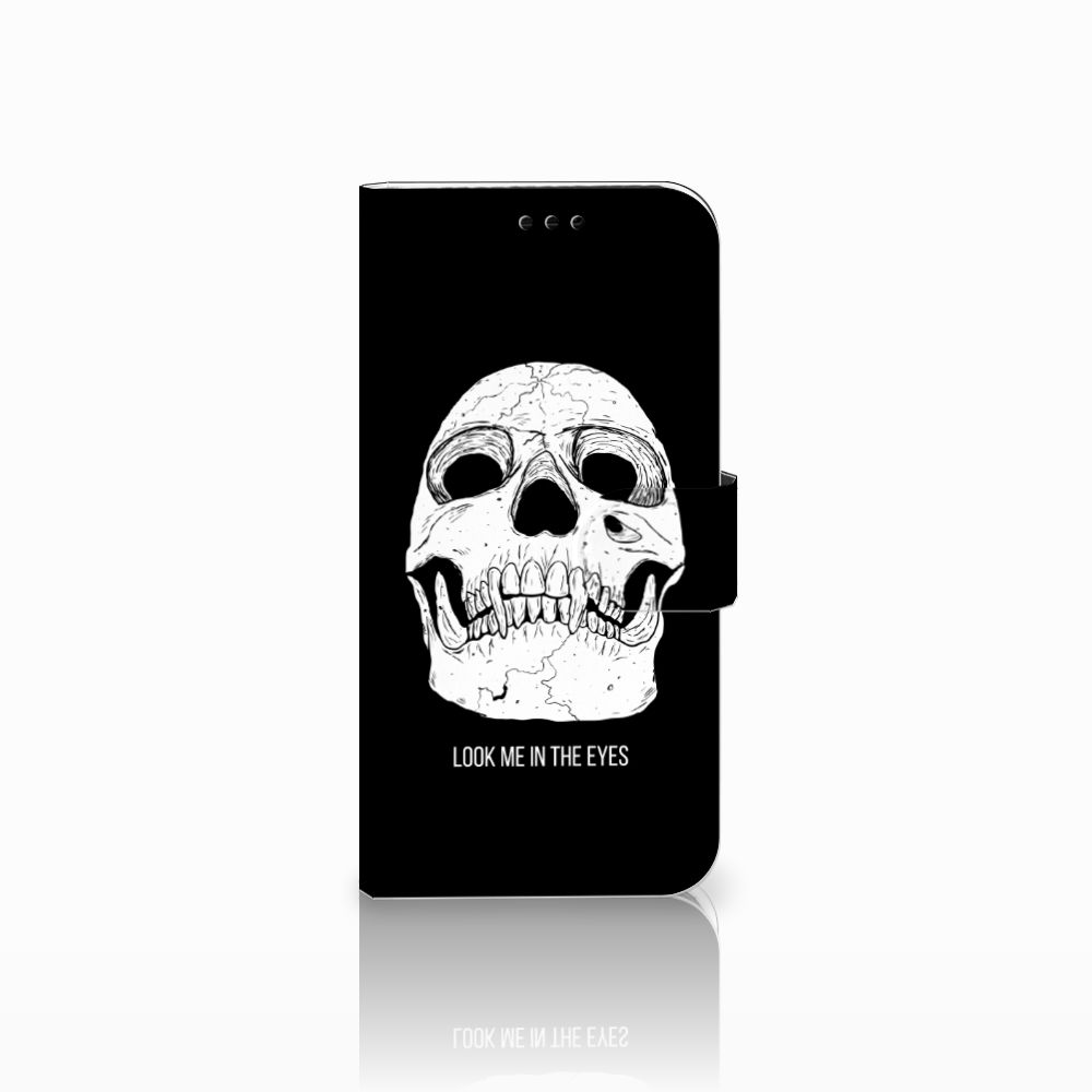 Telefoonhoesje met Naam Samsung Galaxy A5 2017 Skull Eyes