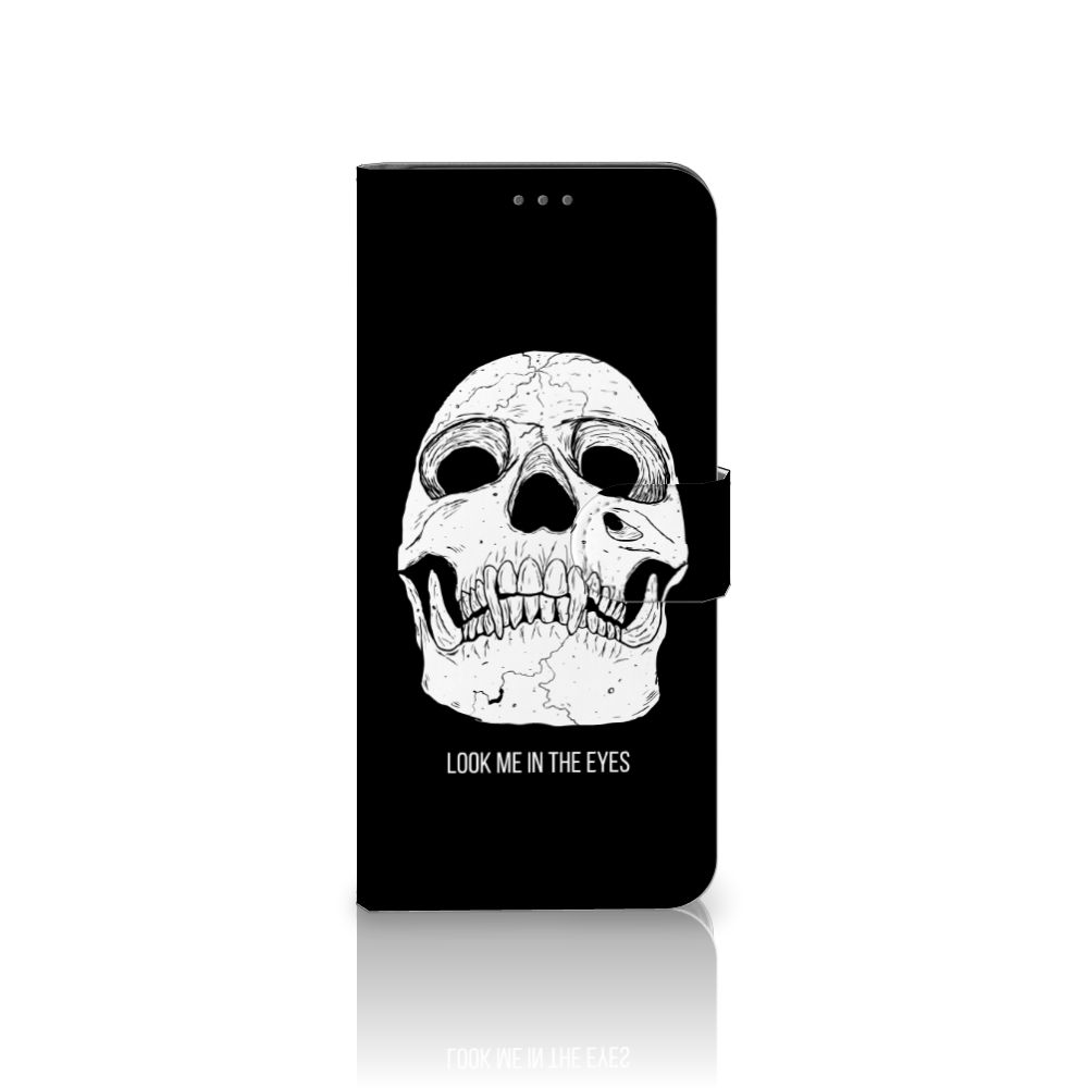 Telefoonhoesje met Naam Samsung Galaxy S21 Plus Skull Eyes
