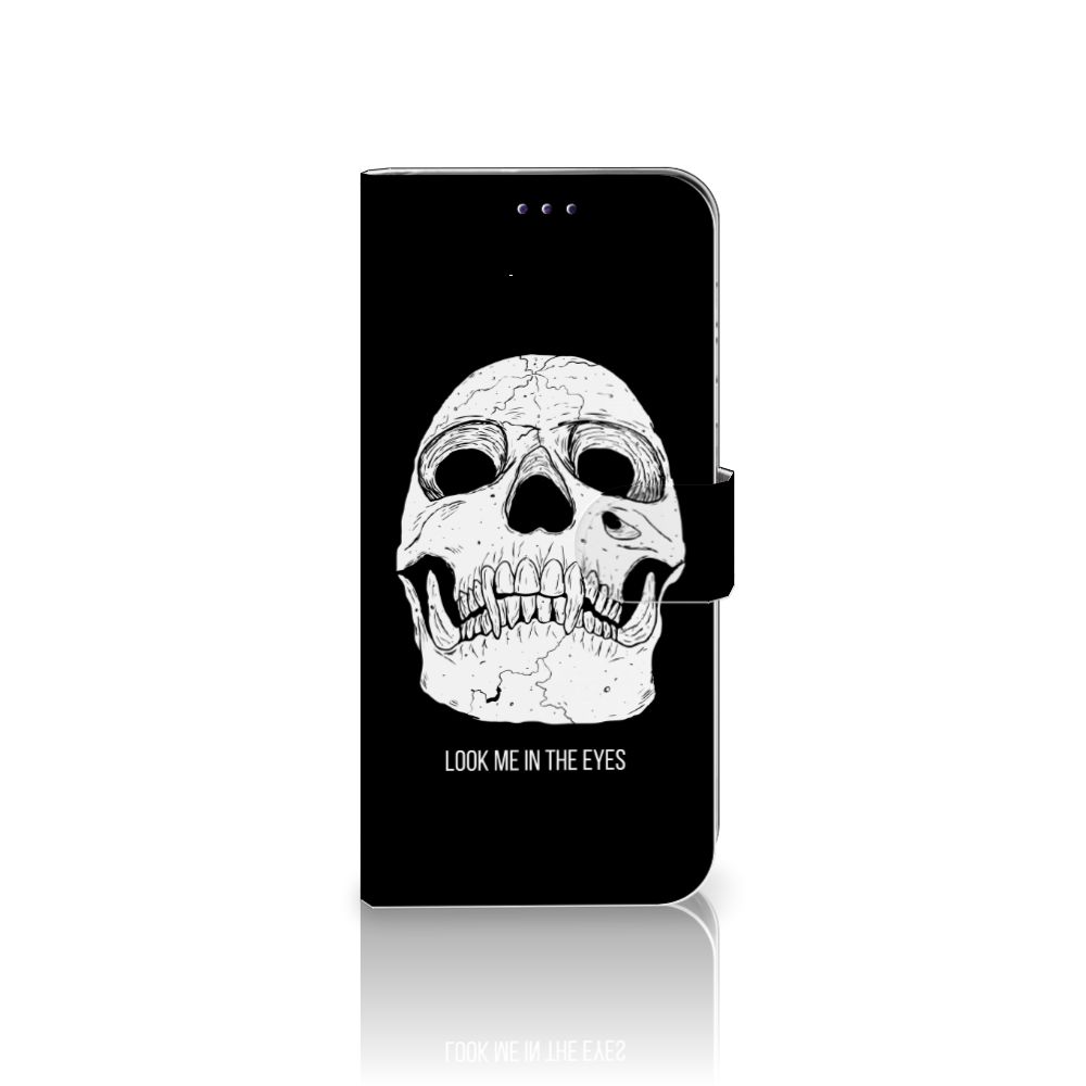 Telefoonhoesje met Naam Samsung Galaxy A50 Skull Eyes
