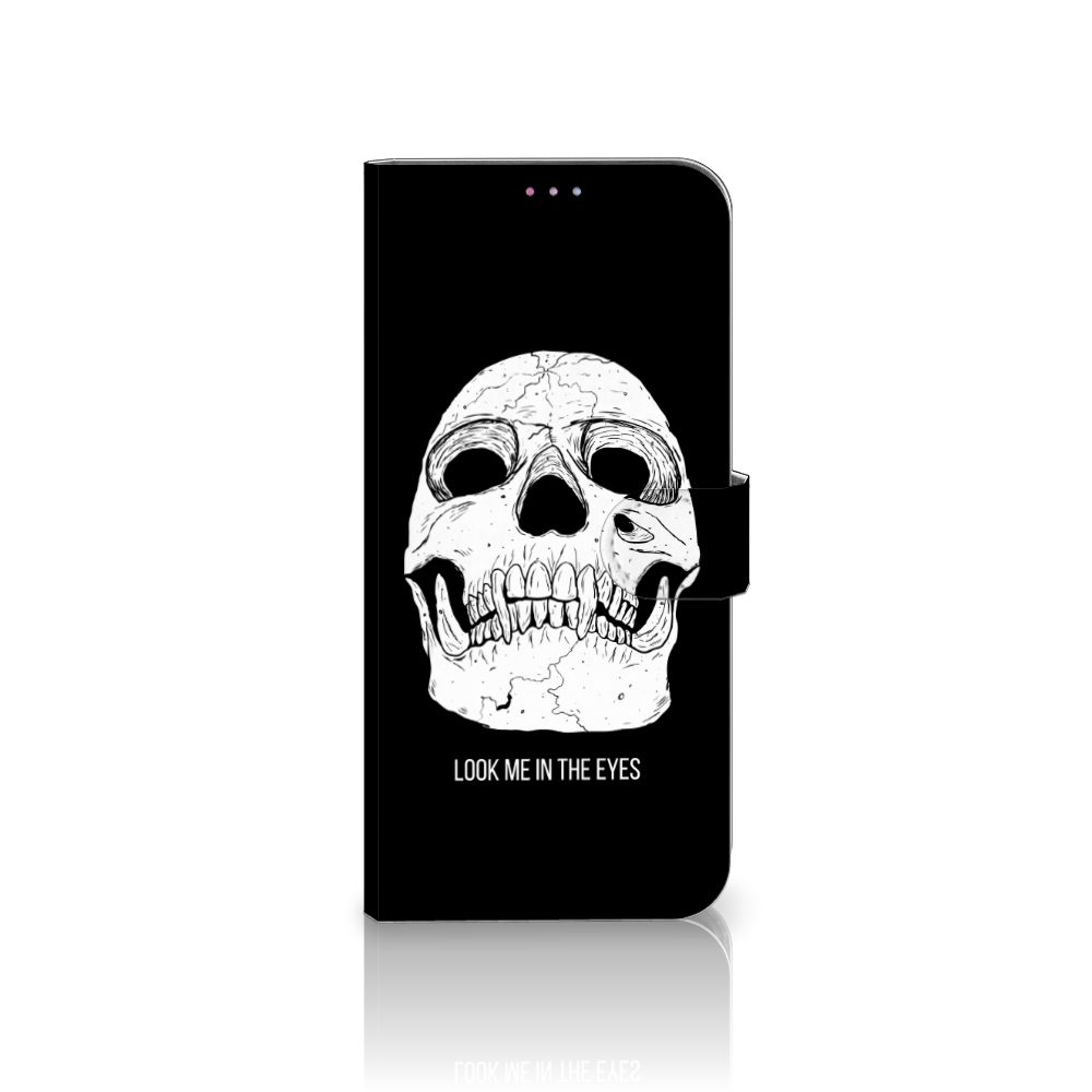 Telefoonhoesje met Naam Motorola Moto G60s Skull Eyes