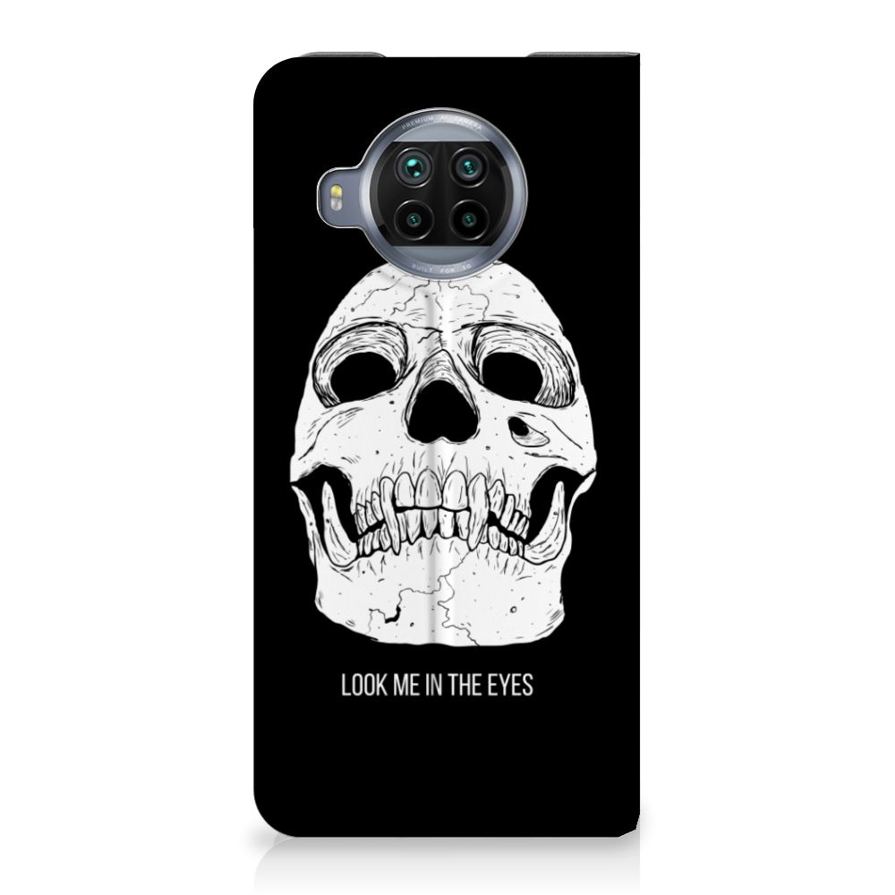 Mobiel BookCase Xiaomi Mi 10T Lite Skull Eyes