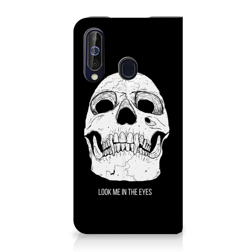 Mobiel BookCase Samsung Galaxy A60 Skull Eyes