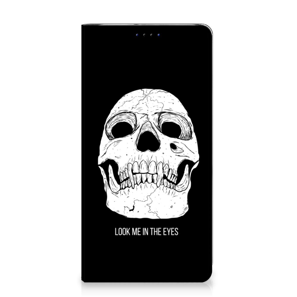 Mobiel BookCase Huawei P Smart (2019) Skull Eyes