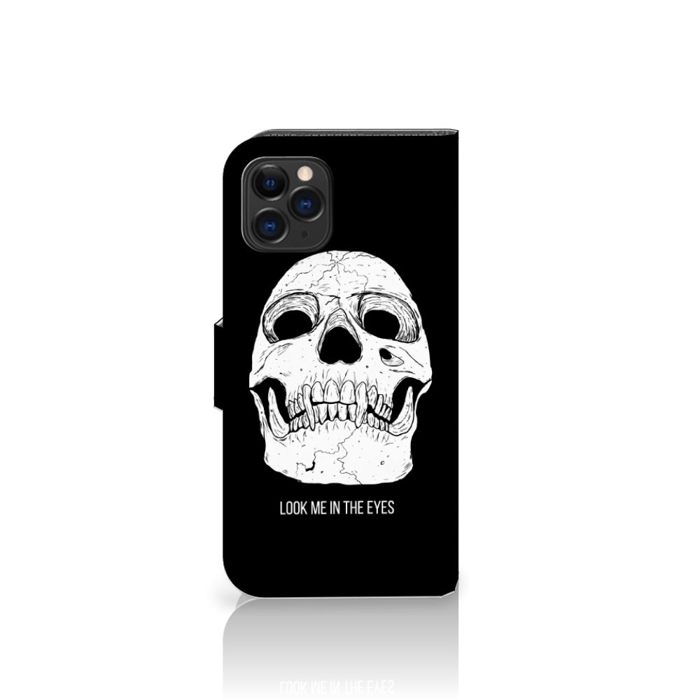 Telefoonhoesje met Naam Apple iPhone 11 Pro Skull Eyes
