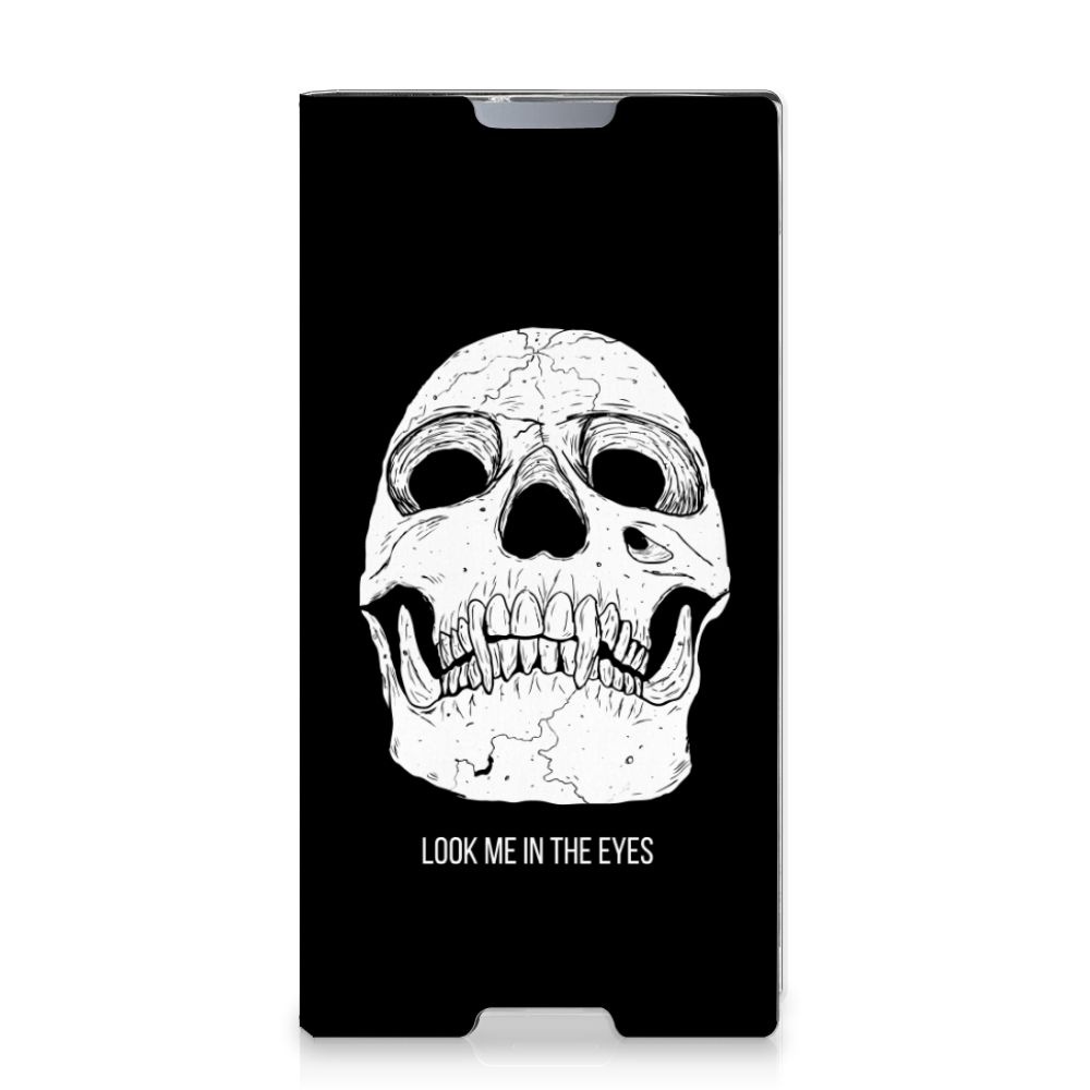 Mobiel BookCase Sony Xperia L1 Skull Eyes