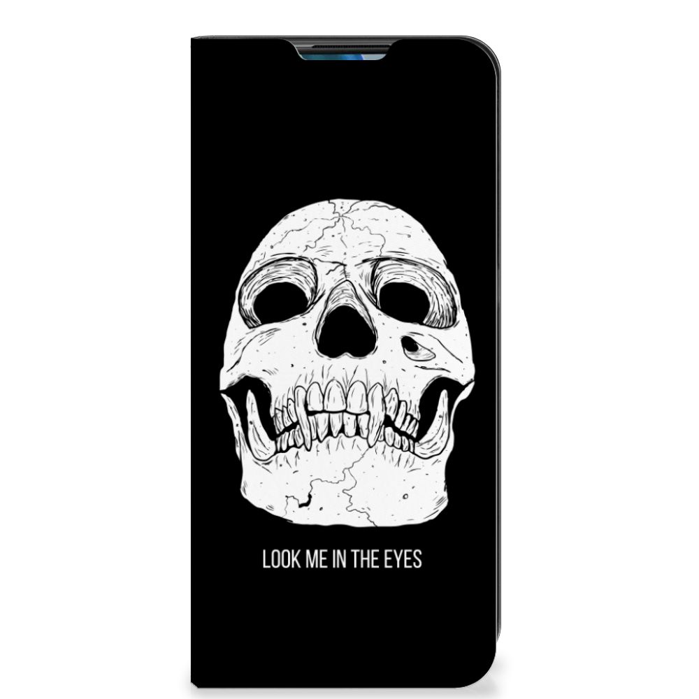 Mobiel BookCase OnePlus Nord N10 5G Skull Eyes