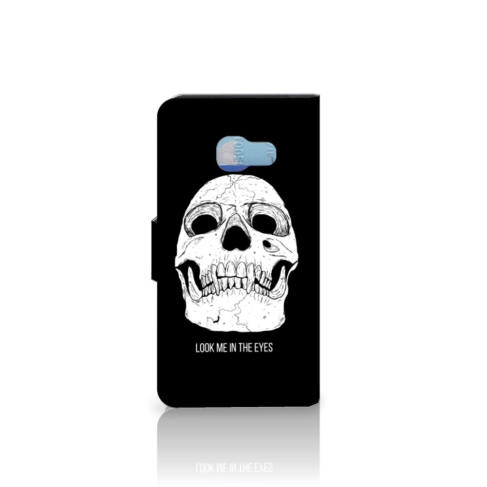 Telefoonhoesje met Naam Samsung Galaxy A3 2017 Skull Eyes