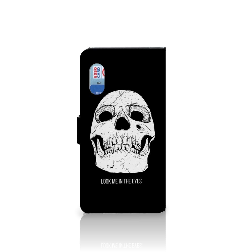 Telefoonhoesje met Naam Samsung Xcover Pro Skull Eyes