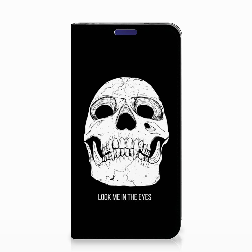 Mobiel BookCase Samsung Galaxy S10e Skull Eyes