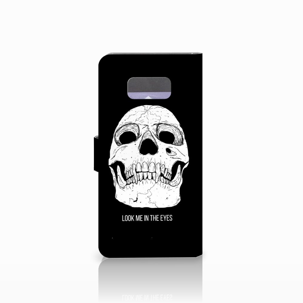 Telefoonhoesje met Naam Samsung Galaxy S8 Plus Skull Eyes