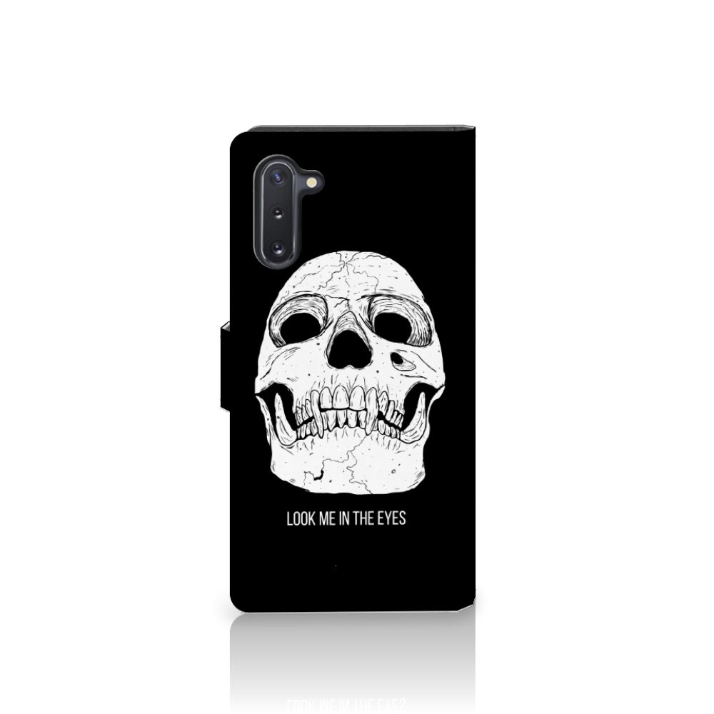 Telefoonhoesje met Naam Samsung Galaxy Note 10 Skull Eyes